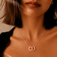 Loop Affair Chain Pendant Rose Gold