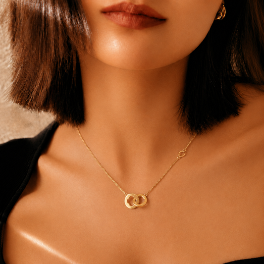 Loop Affair Chain Pendant Gold