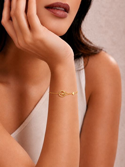 Inner Circle Bracelet Gold