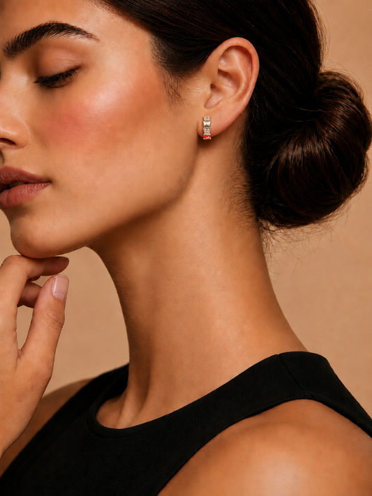 Prism Hoops Gold
