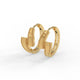 Celestia Diamond-Cut Hoops
