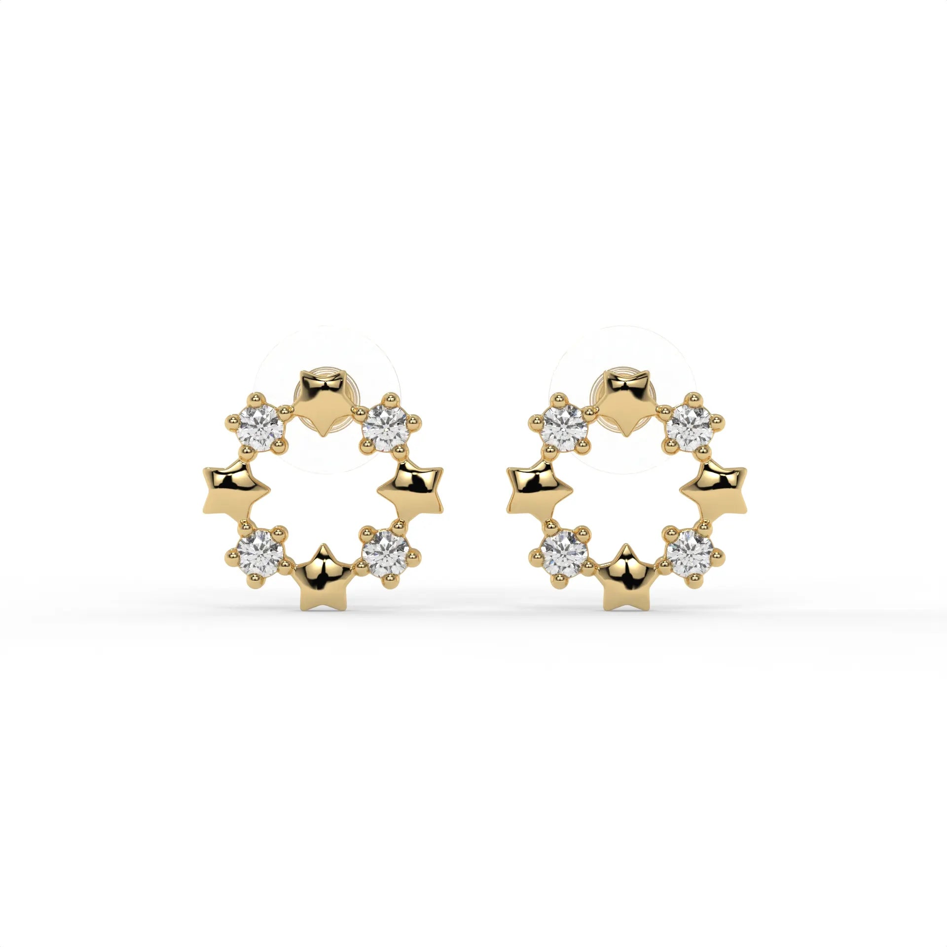 Circle of Stars Studs