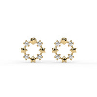 Circle of Stars Studs