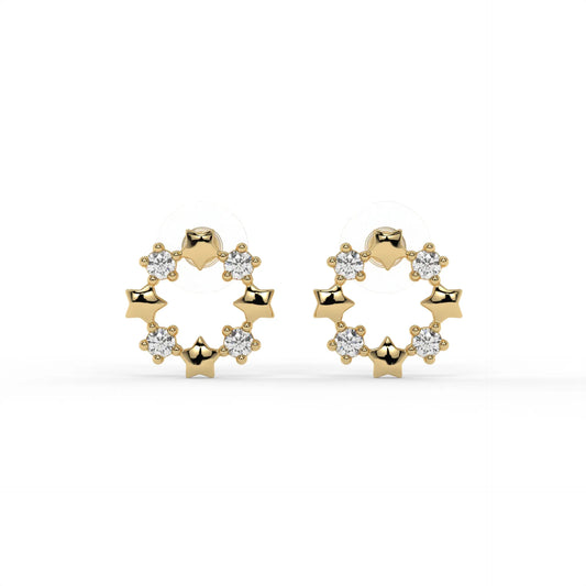 Circle of Stars Studs