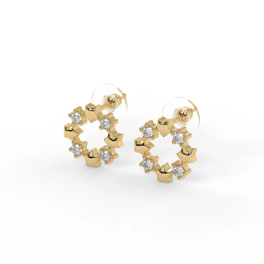 Circle of Stars Studs