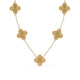Clover Cascade Chain Necklace