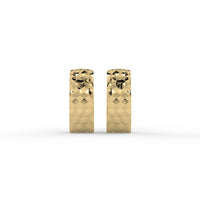 Diamond Cut Hoops