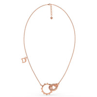 D'Or Charm Chain Pendant Rose Gold