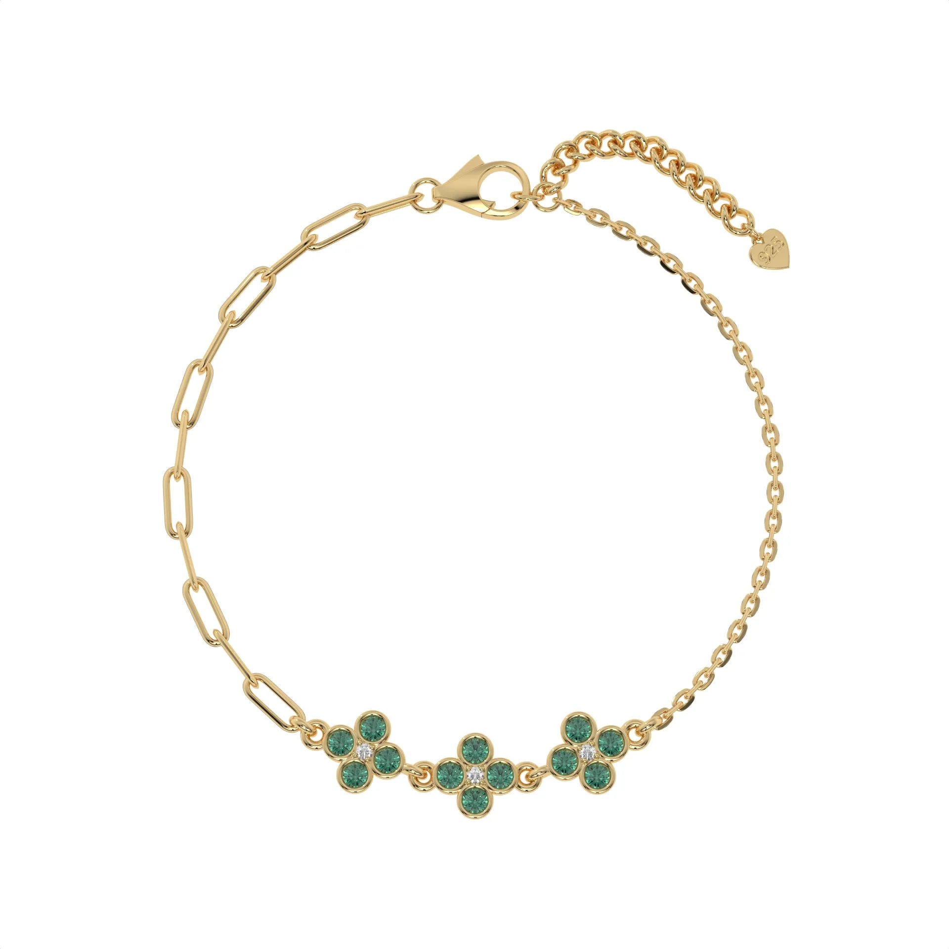 Emerald Grace Bracelet