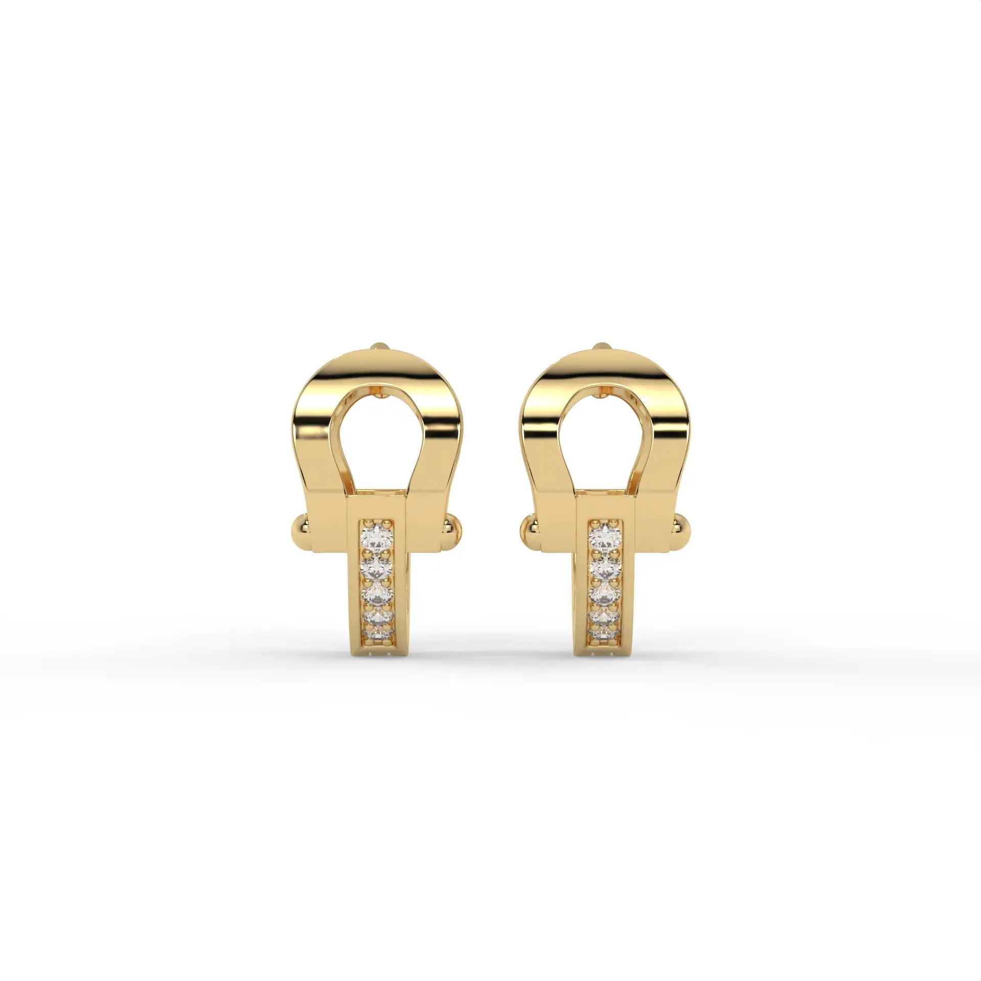 Horseshoe Hoops Gold