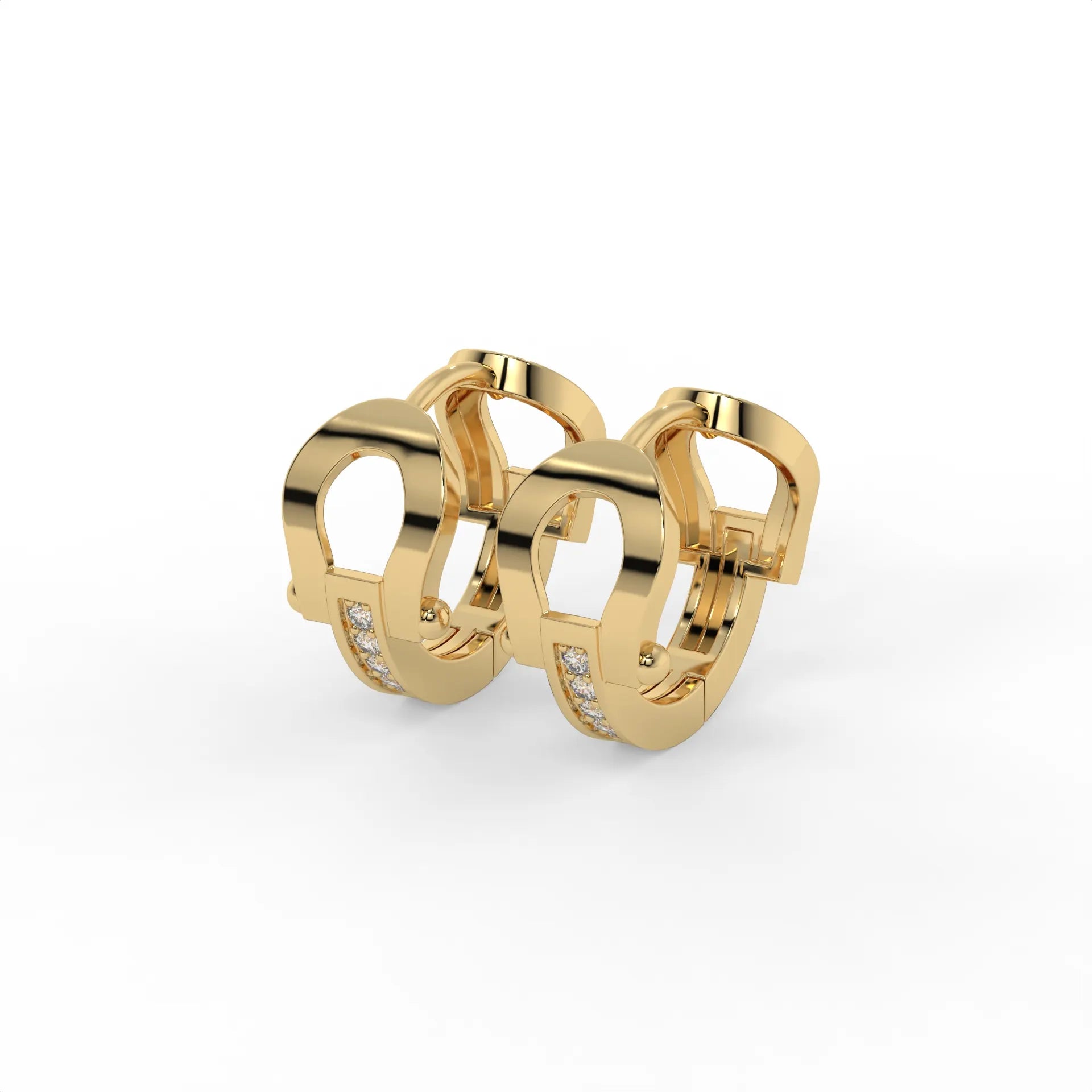 Horseshoe Hoops Gold