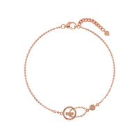 Inner Circle Bracelet Rose Gold