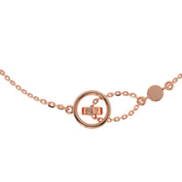 Inner Circle Bracelet Rose Gold