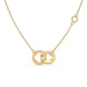 Loop Affair Chain Pendant Gold