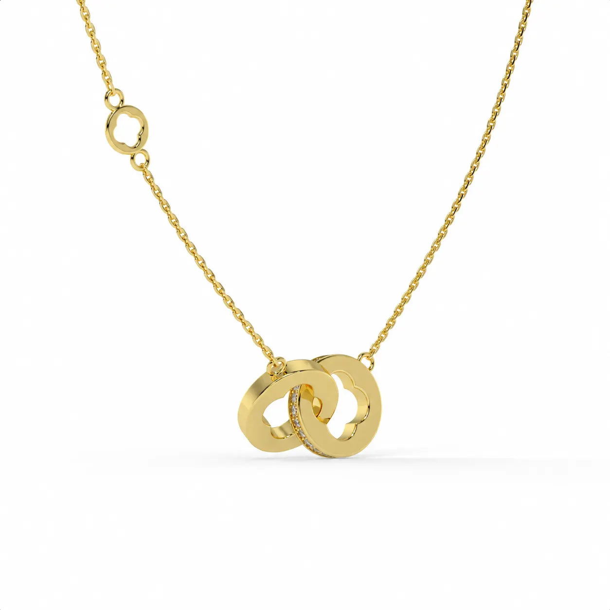Loop Affair Chain Pendant Gold