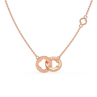 Loop Affair Chain Pendant Rose Gold