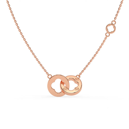 Loop Affair Chain Pendant Rose Gold
