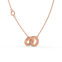 Loop Affair Chain Pendant Rose Gold