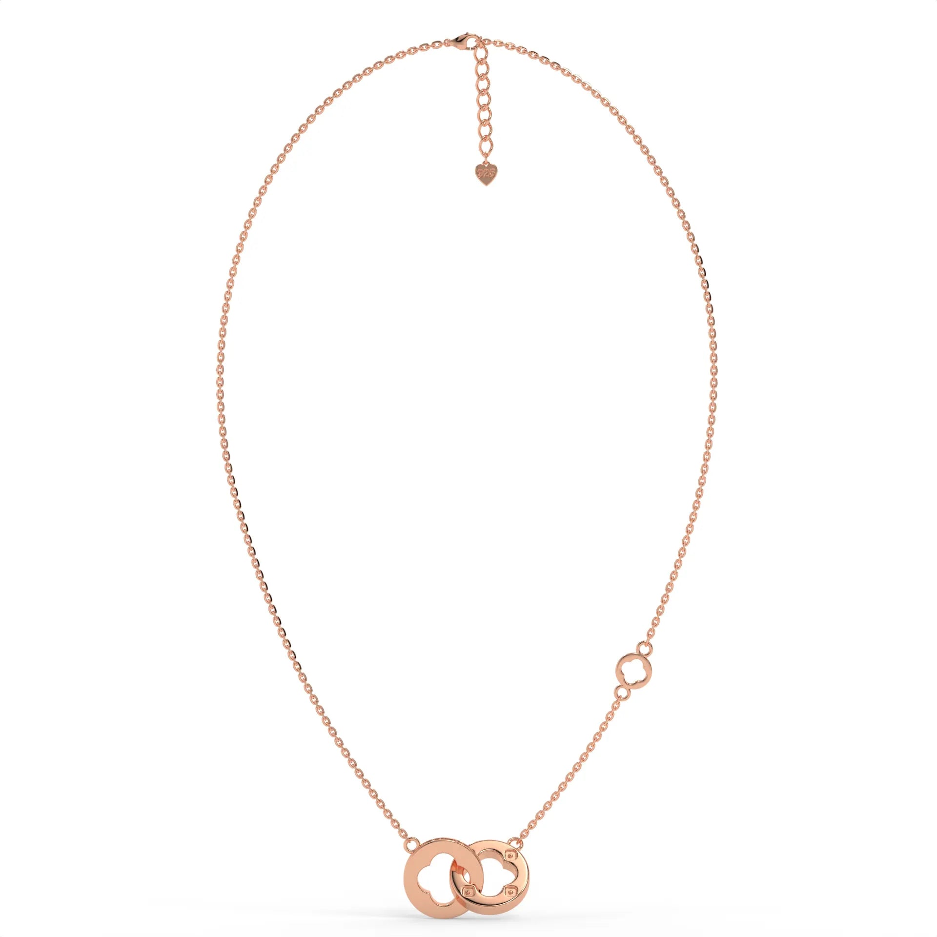 Loop Affair Chain Pendant Rose Gold