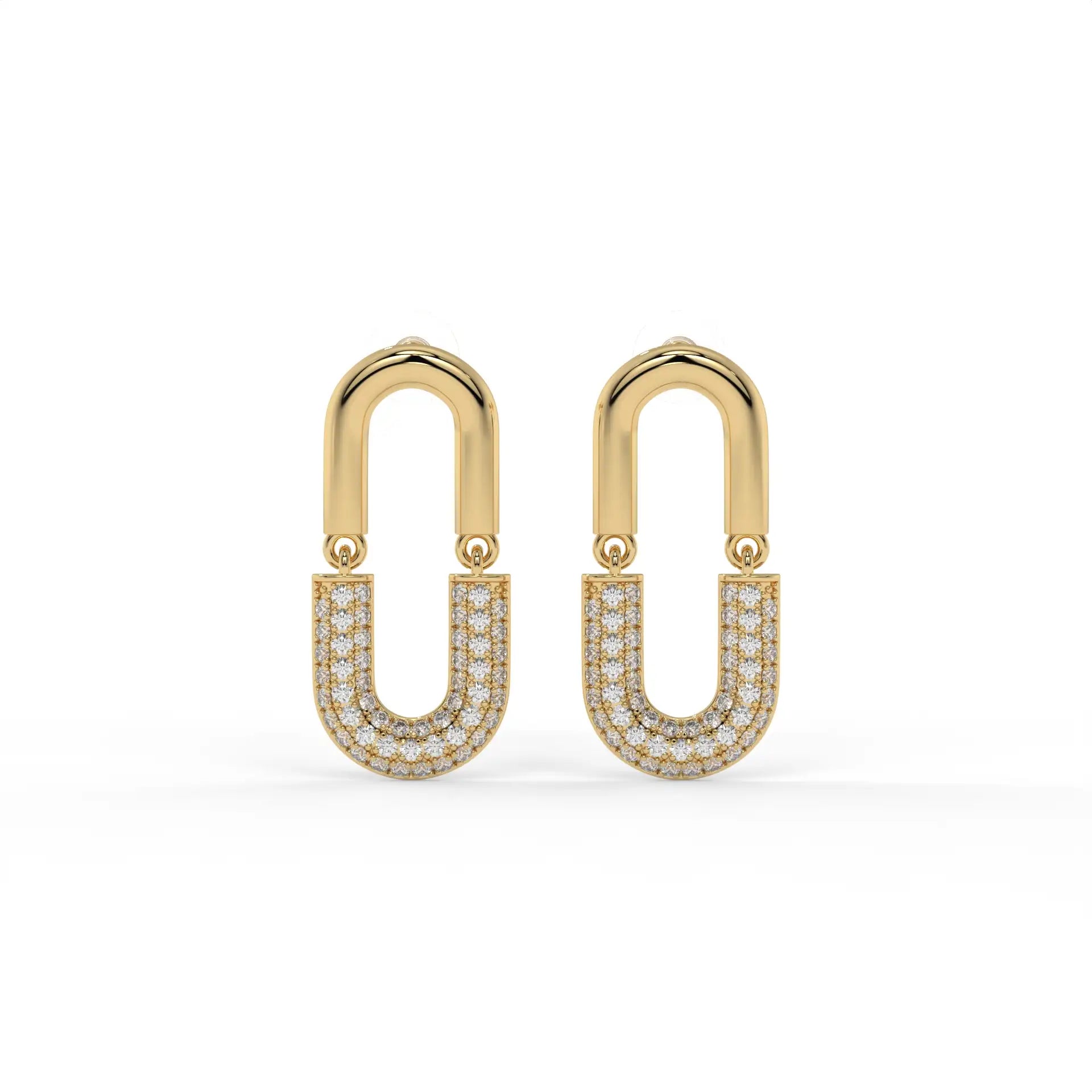 Met Gala Earrings Gold