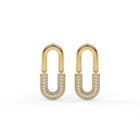Met Gala Earrings Gold