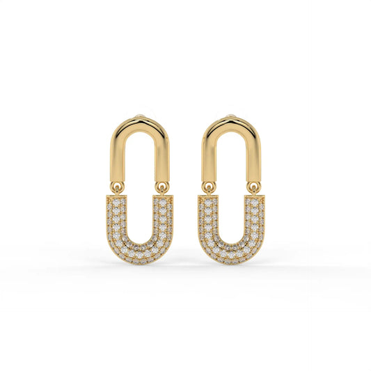 Met Gala Earrings Gold