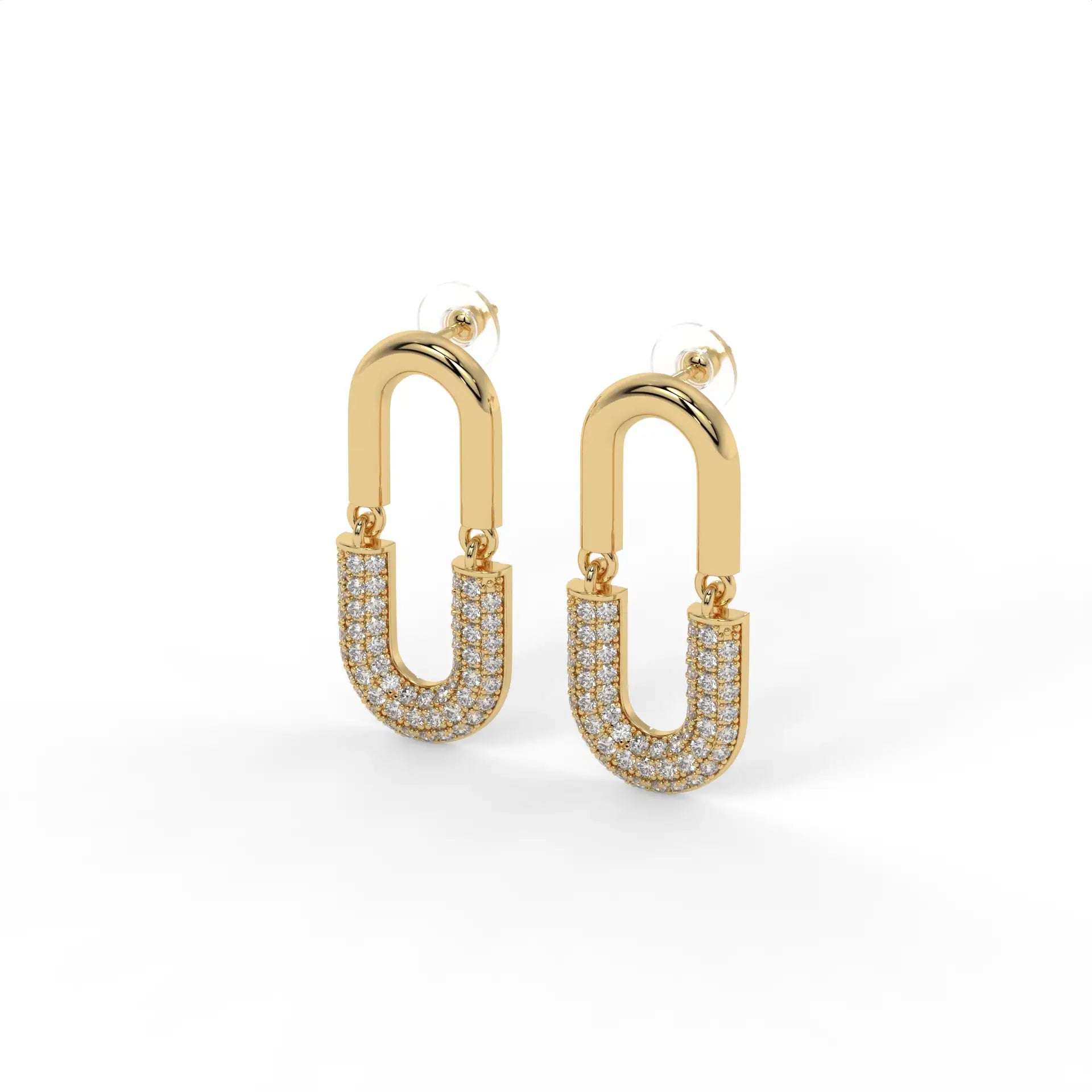 Met Gala Earrings Gold