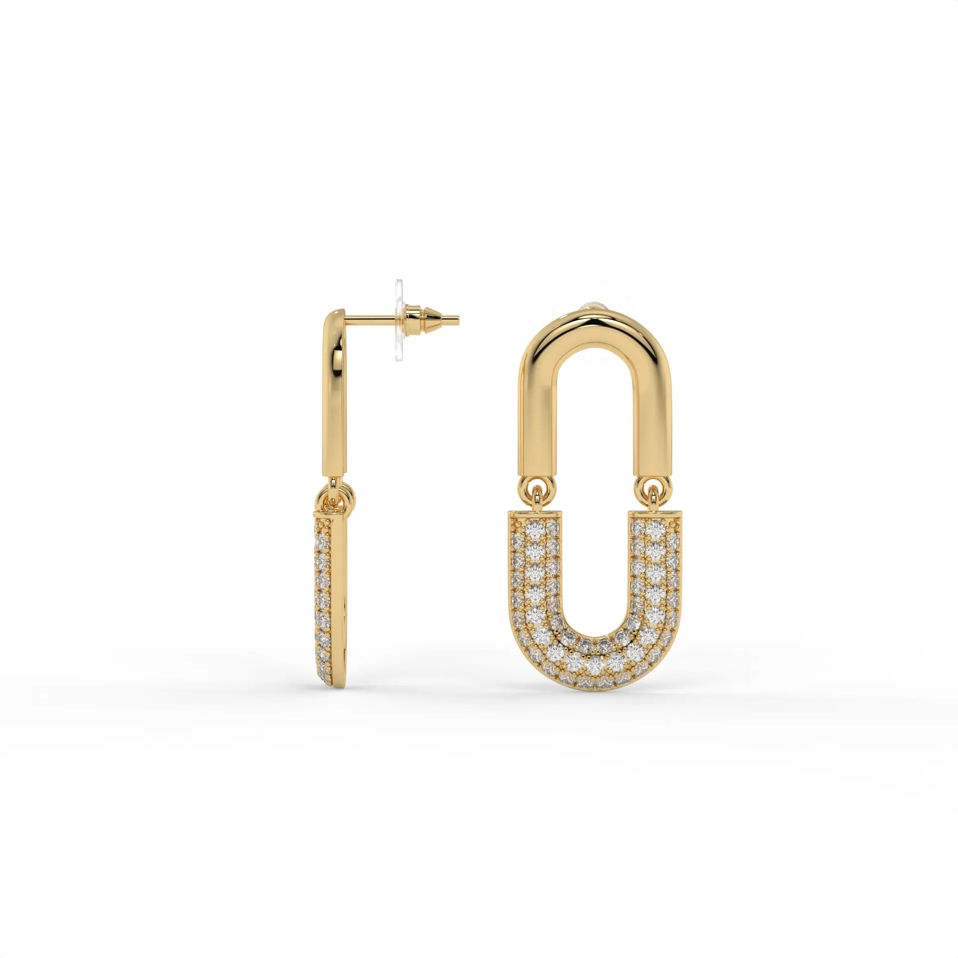 Met Gala Earrings Gold