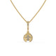 Mystic Ladybug Chain Pendant Gold
