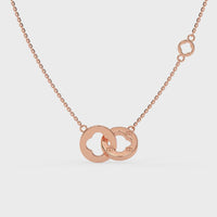 Loop Affair Chain Pendant Rose Gold