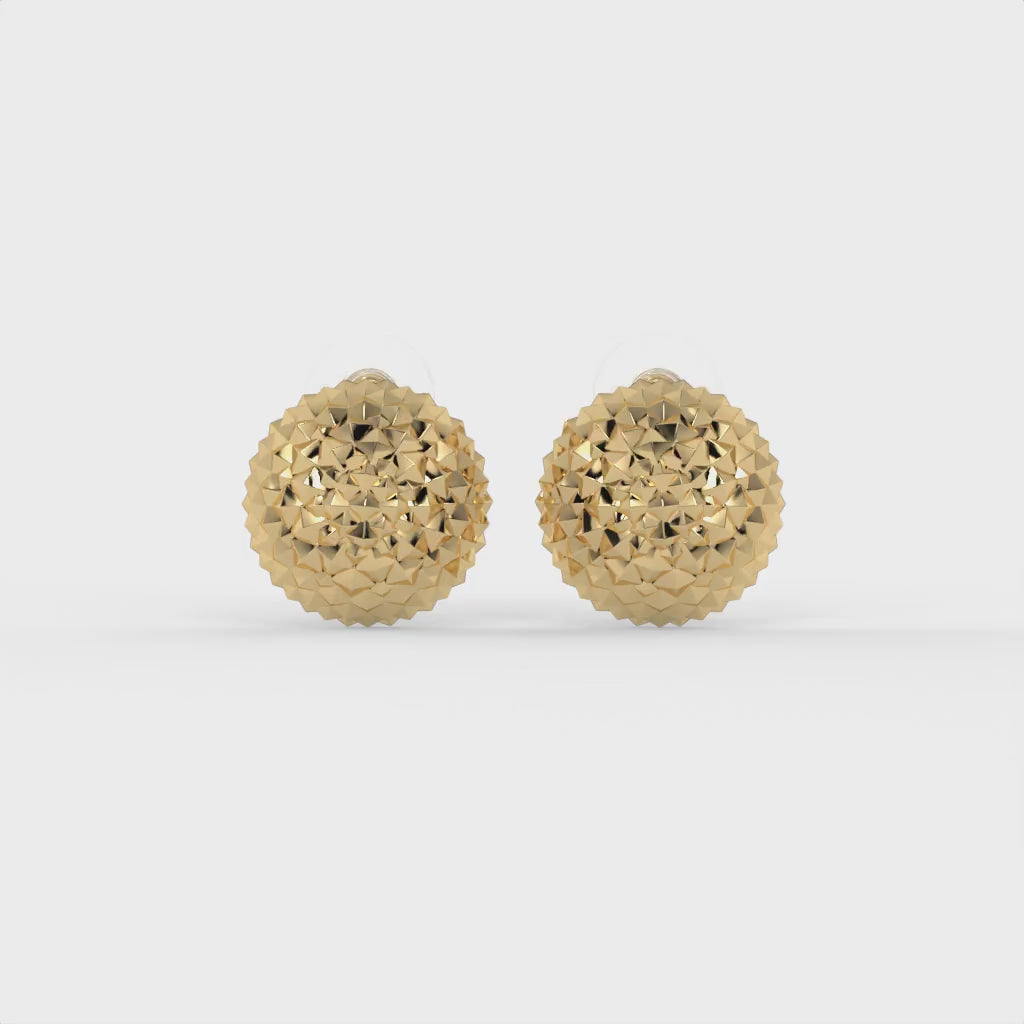 Signature Diamond-Cut Studs