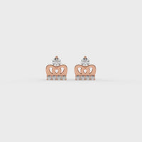 Princess Diaries Earrings Rose Gold
