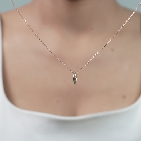 Three Seasons Chain Pendant Rose Gold