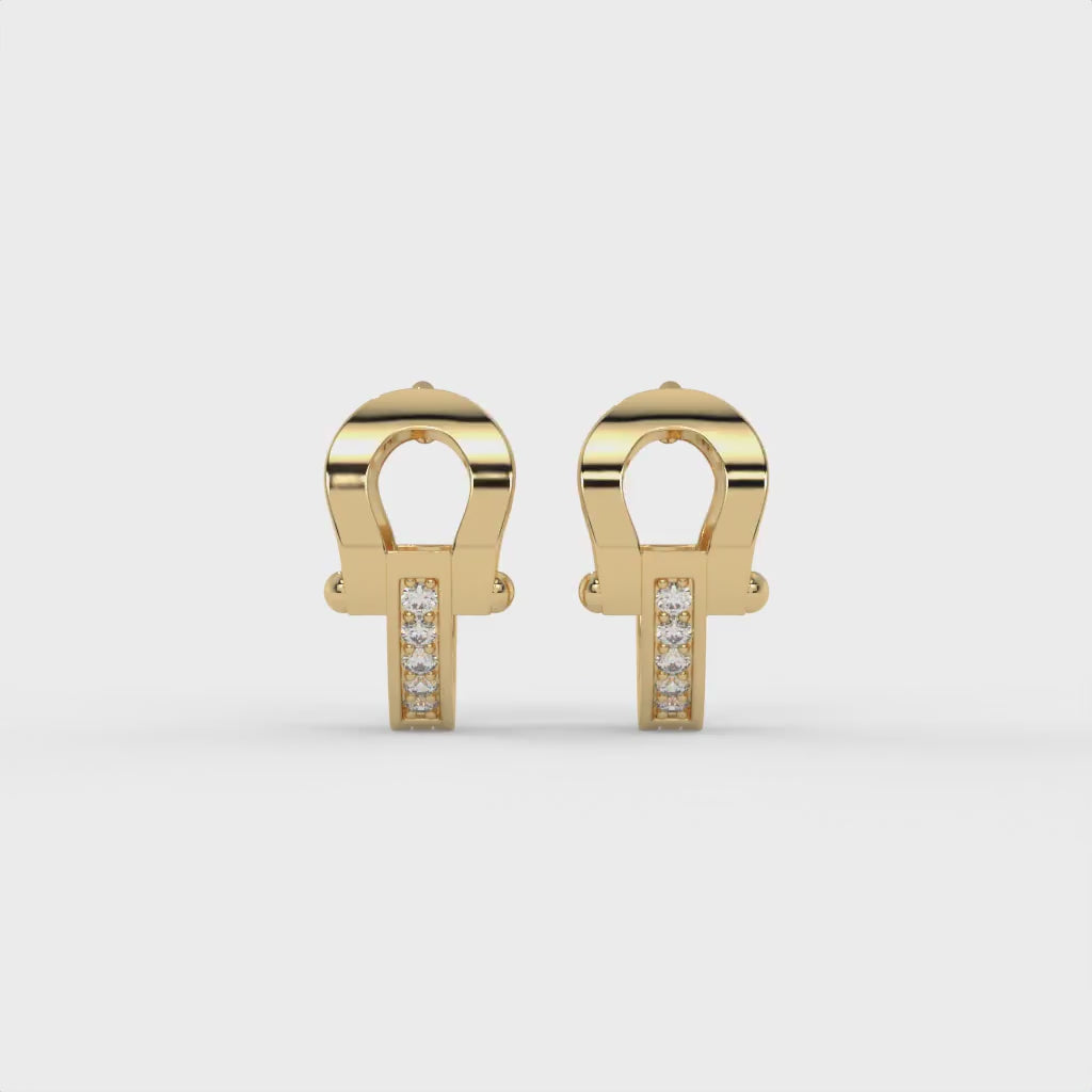 Horseshoe Hoops Gold