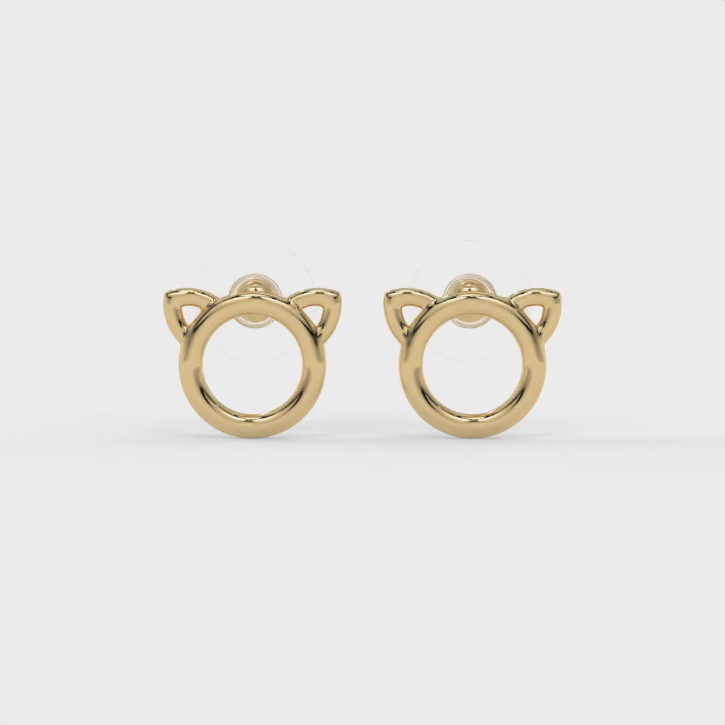 Meow Studs