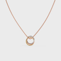 Three Seasons Chain Pendant Rose Gold