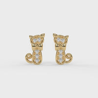 Twinkle Cat Earrings