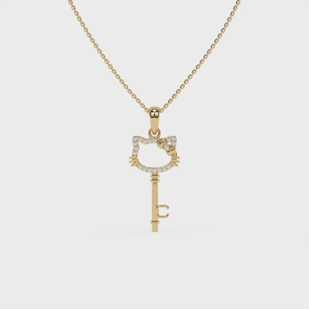 The Secret Key Chain Pendant