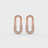 Met Gala Earrings Rose Gold
