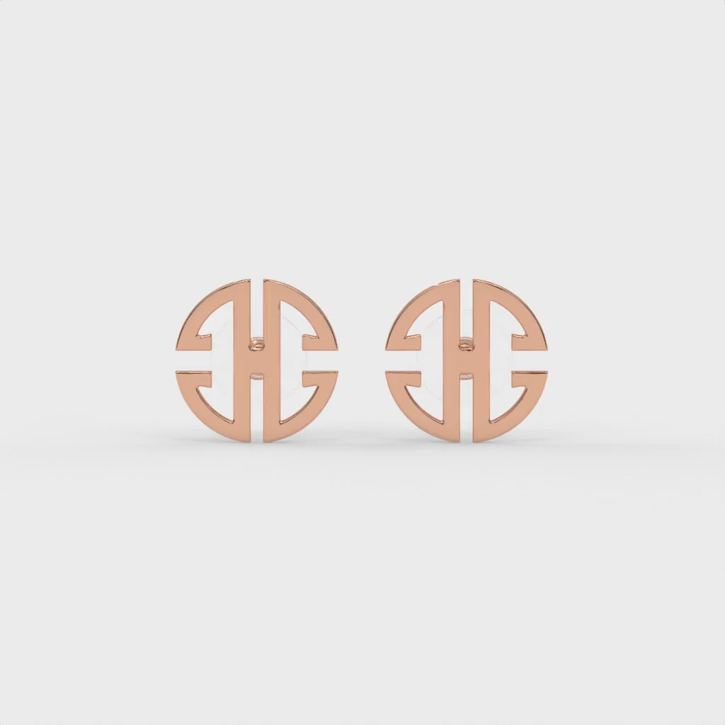 Style Icon Studs Rose Gold