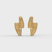 Celestia Diamond-Cut Hoops