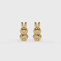 Tiny Rabbit Earrings