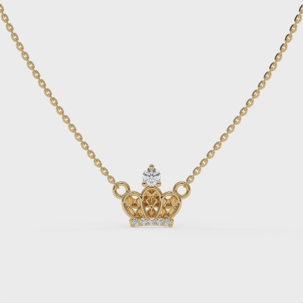 Princess Diaries Chain Pendant Gold