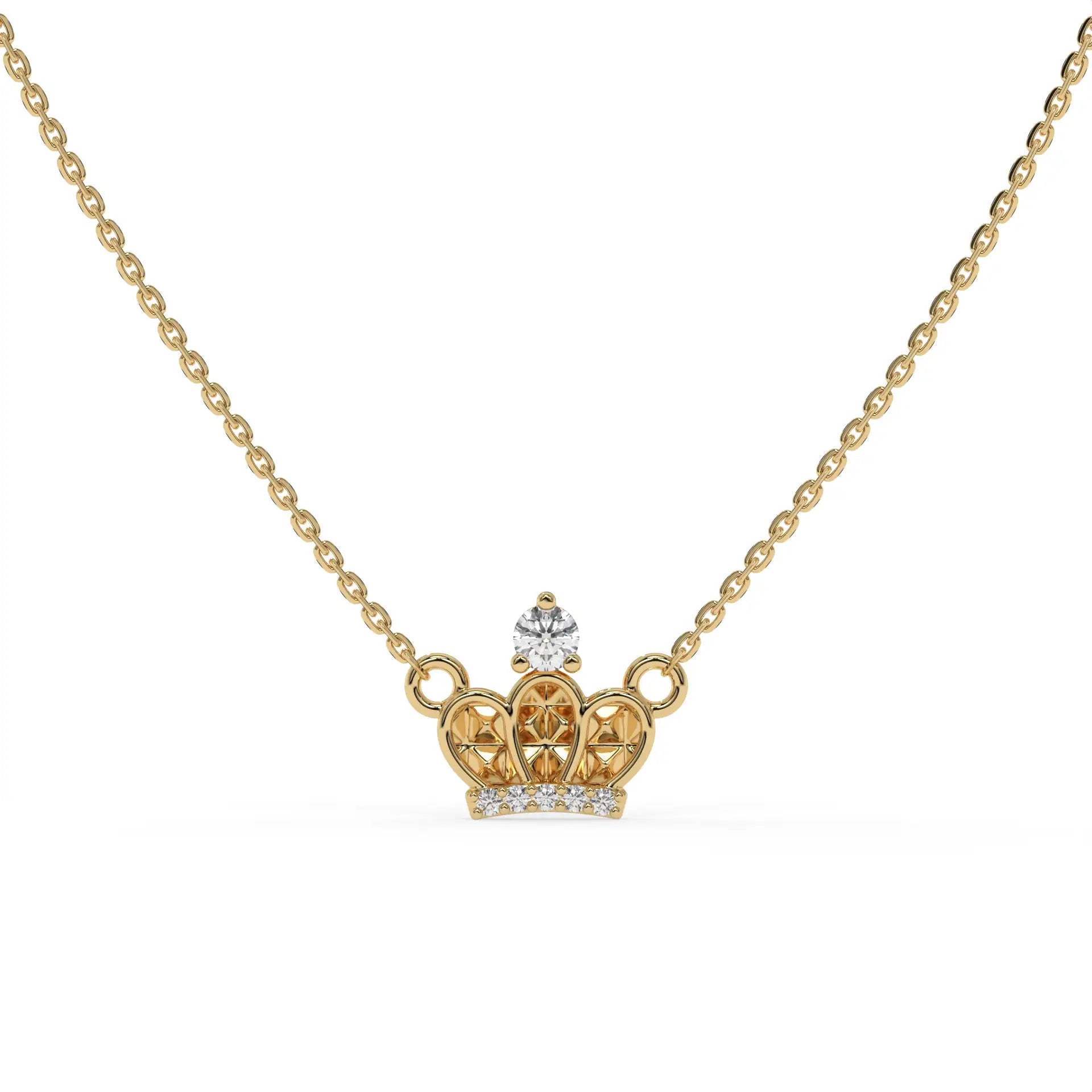 Princess Diaries Chain Pendant Gold