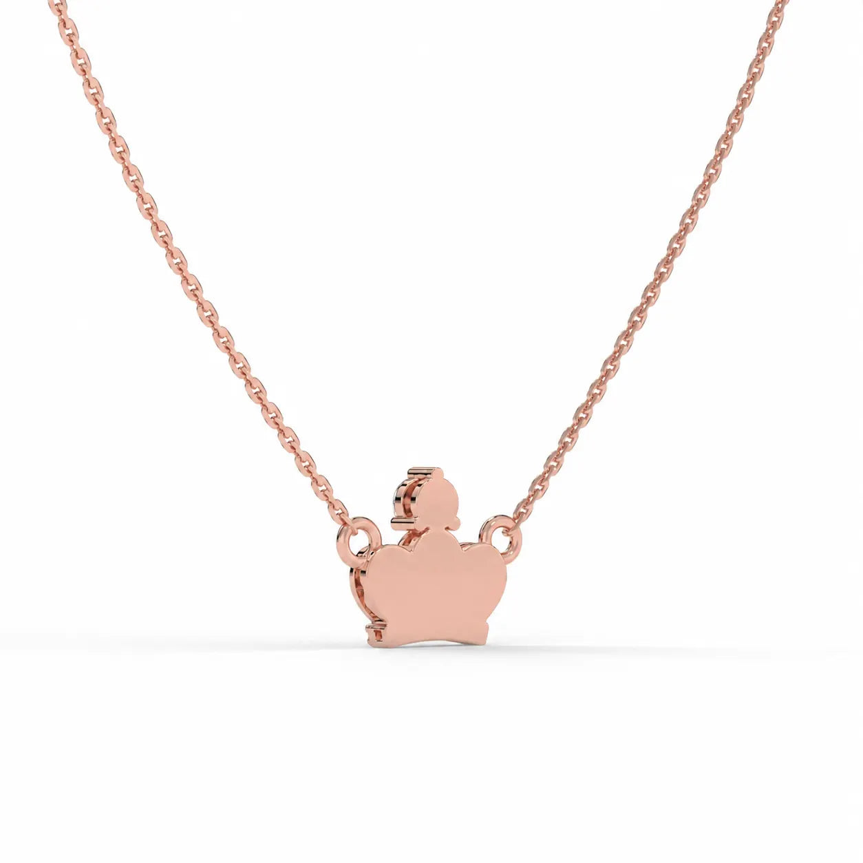 Princess Diaries Chain Pendant Rose Gold