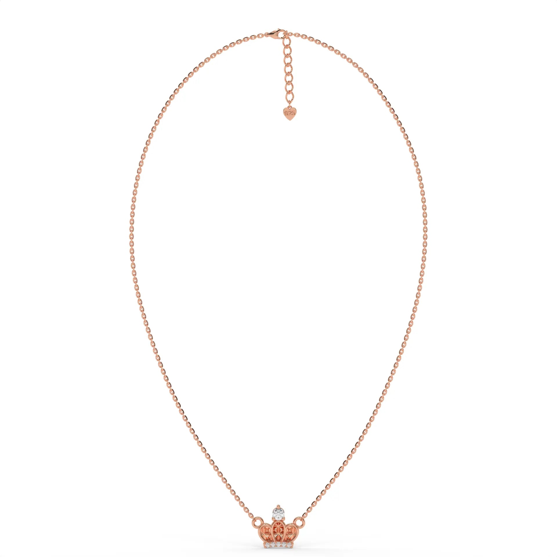 Princess Diaries Chain Pendant Rose Gold