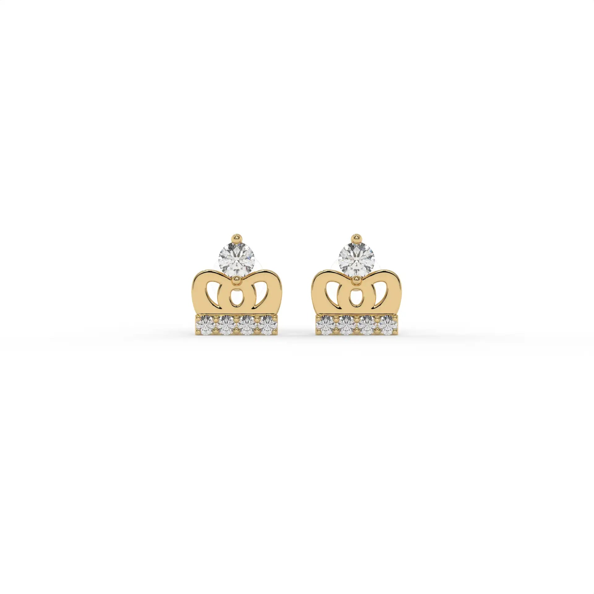 Princess Diaries Earrings Gold