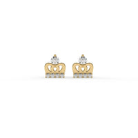 Princess Diaries Earrings Gold
