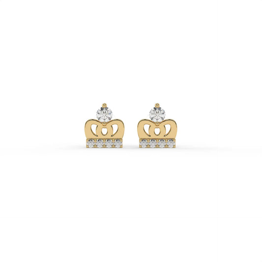 Princess Diaries Earrings Gold
