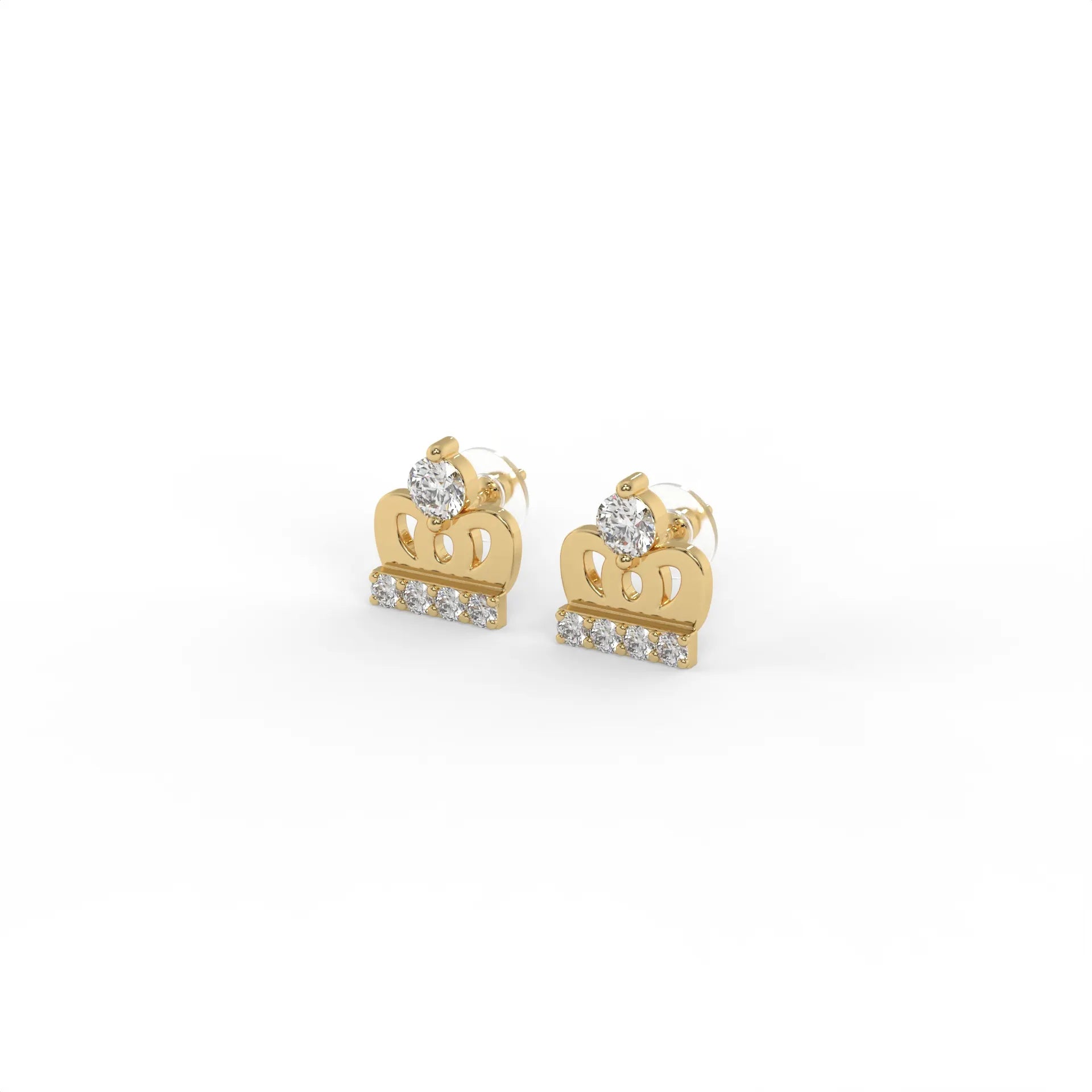Princess Diaries Earrings Gold